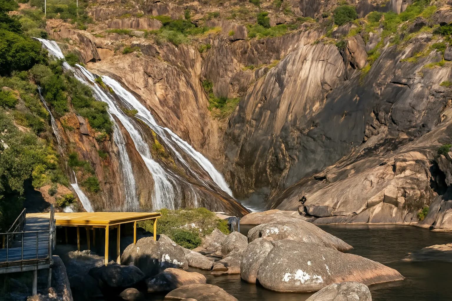 Cascada do Ezaro en Costa da Morte